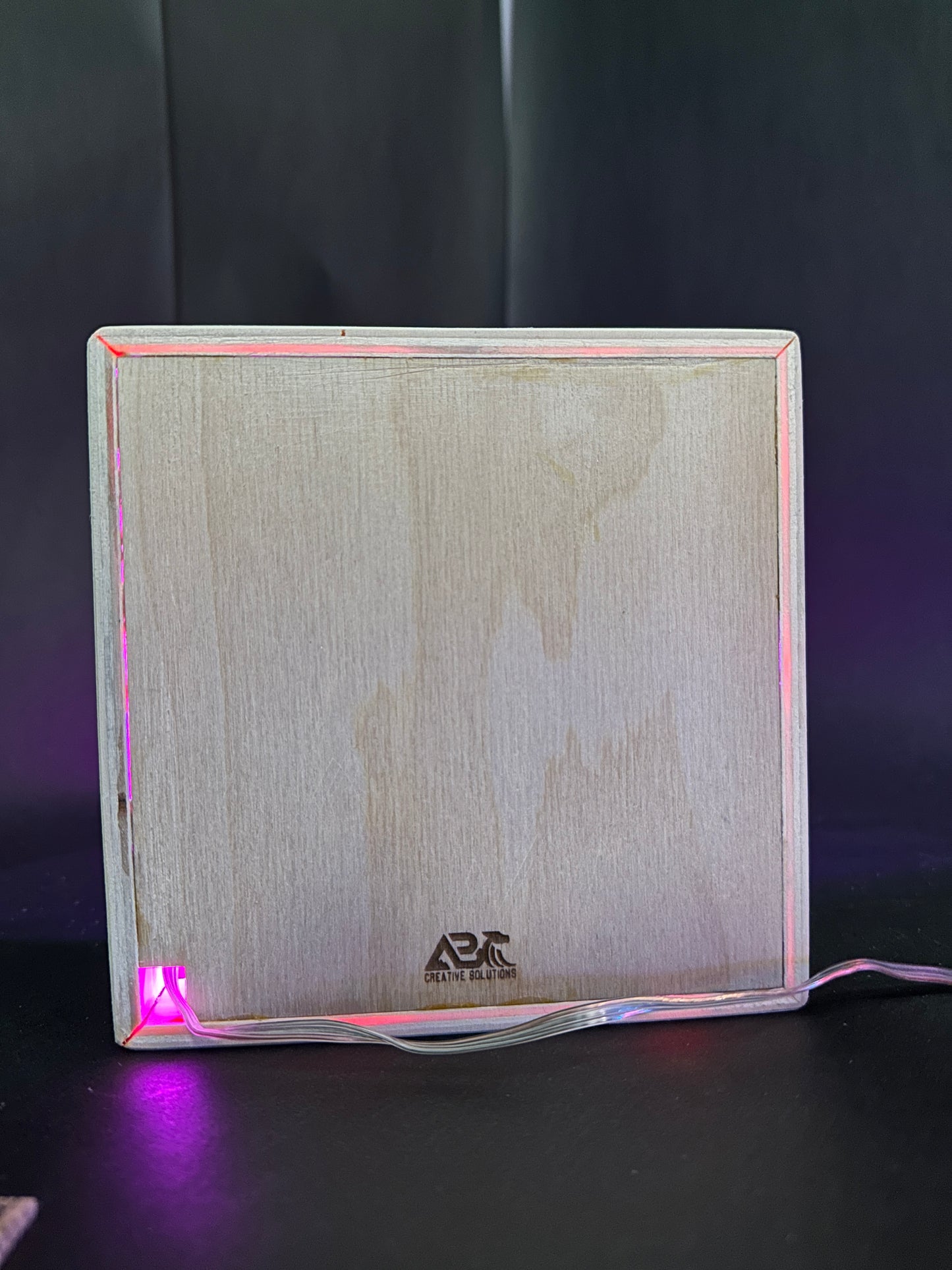 Layered Wooden Light Box