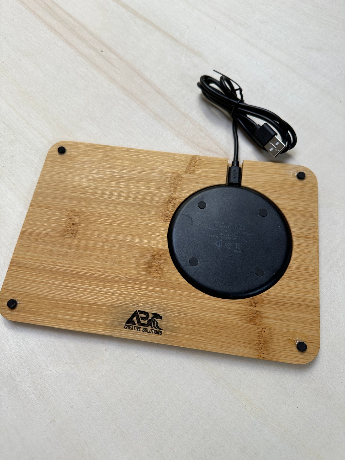 Custom Laser Engraved Phone Charging Station